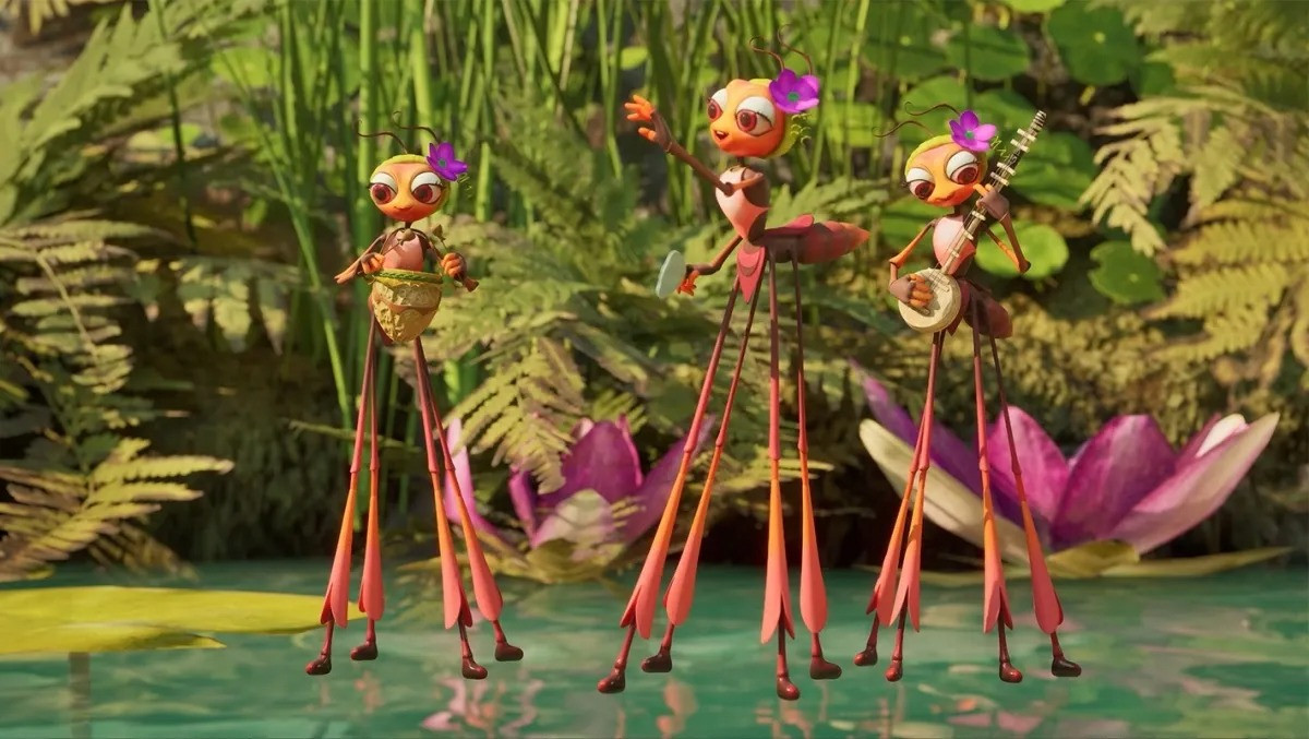 Hình ảnh trong Dế Mèn: Cuộc phiêu lưu tới xóm Lầy Lội.