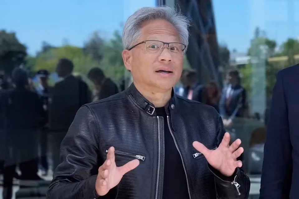 Jensen Huang - CEO của Nvidia.