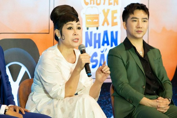 NSND Hồng Vân làm host sau khi giảm 14 kg.