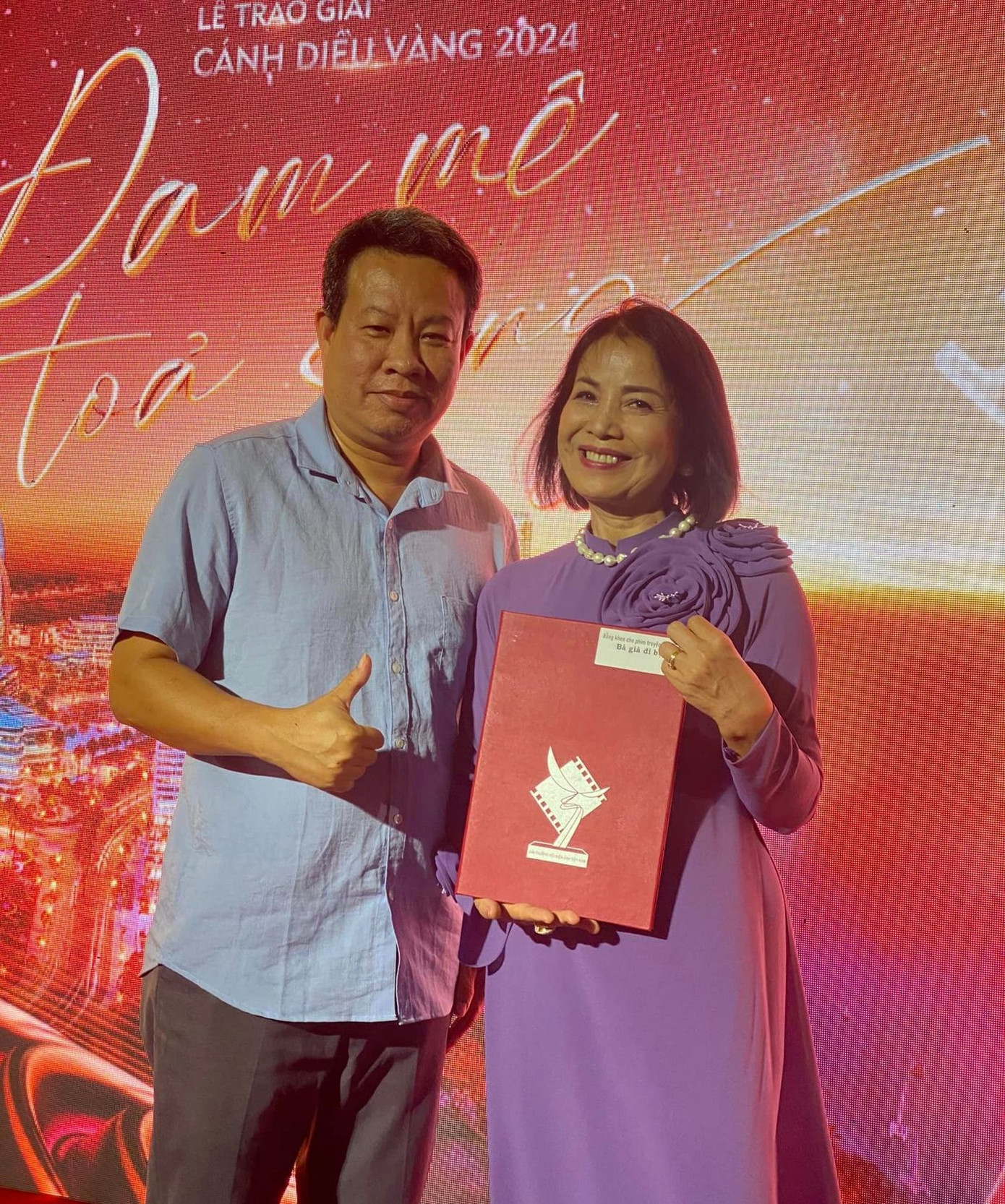 Trước đó, bộ phim vừa được Bằng khen của Hội Điện ảnh Việt Nam tại Giải thưởng Cánh diều vàng năm 2024.