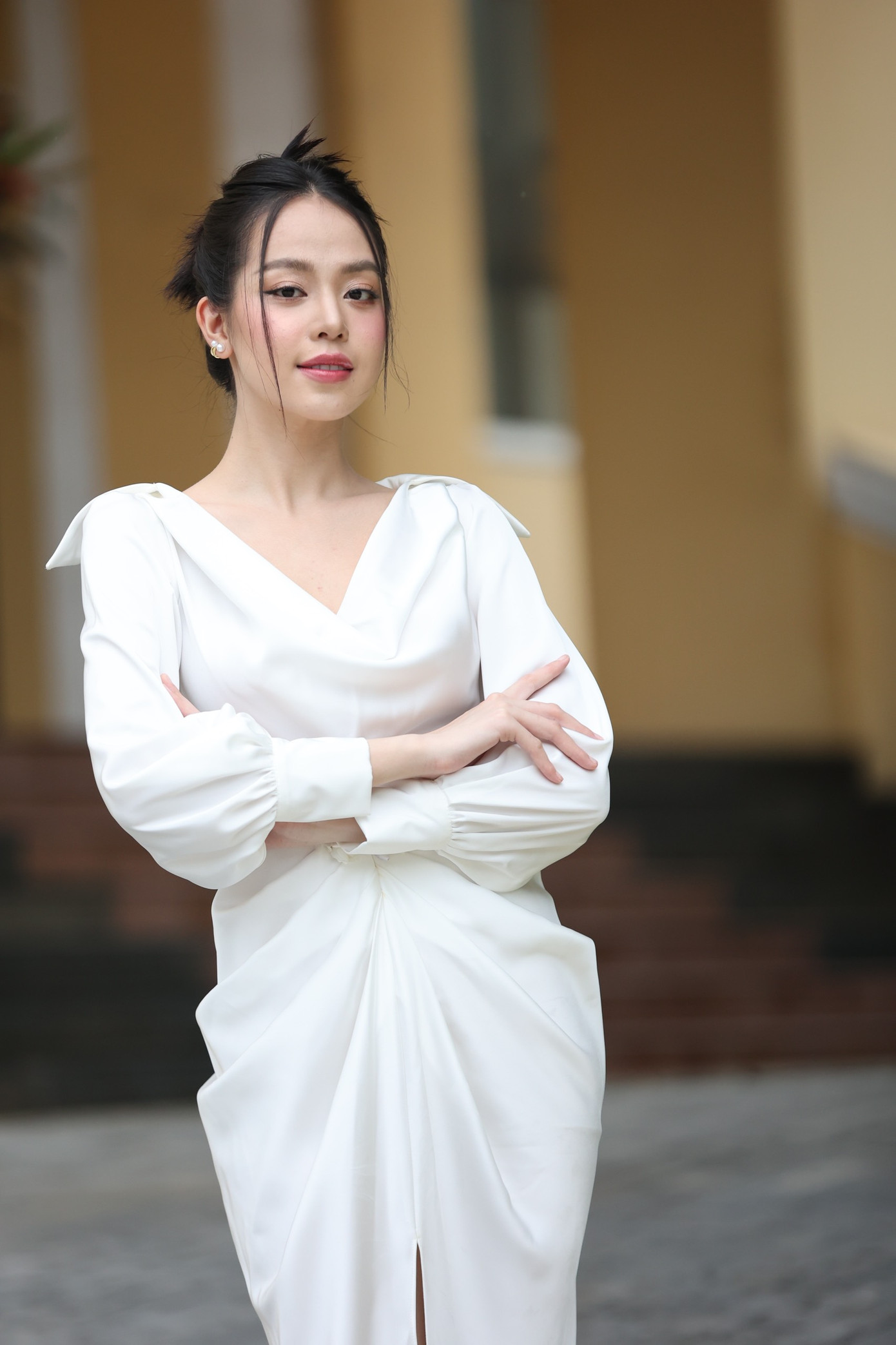 Sau 8 tháng đăng quang, nhan sắc của Hoa hậu Việt Nam 2022 được nhận xét ngày càng xinh đẹp, dịu dàng.