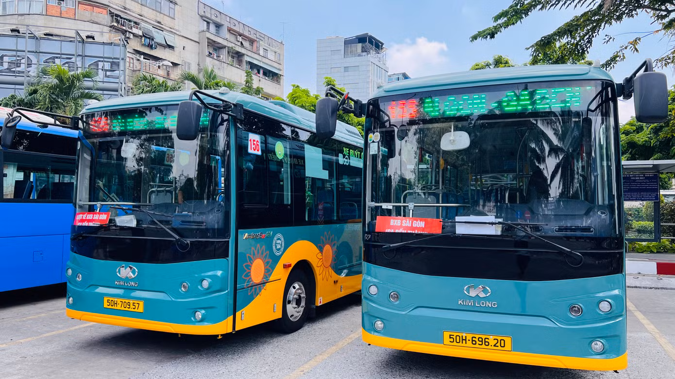 Kể từ hôm nay (20/3), Trung tâm Quản lý Giao thông công cộng - Sở Giao thông công chánh TPHCM sẽ điều chỉnh lộ trình của hai tuyến xe buýt có trợ giá số 155 và 156. Ảnh: Trung tâm Quản lý Giao thông công cộng TPHCM Kể từ hôm nay (20/3), Trung tâm Quản lý Giao thông công cộng - Sở Giao thông công chánh TPHCM sẽ điều chỉnh lộ trình của hai tuyến xe buýt có trợ giá số 155 và 156. Ảnh: Trung tâm Quản lý Giao thông công cộng TPHCM