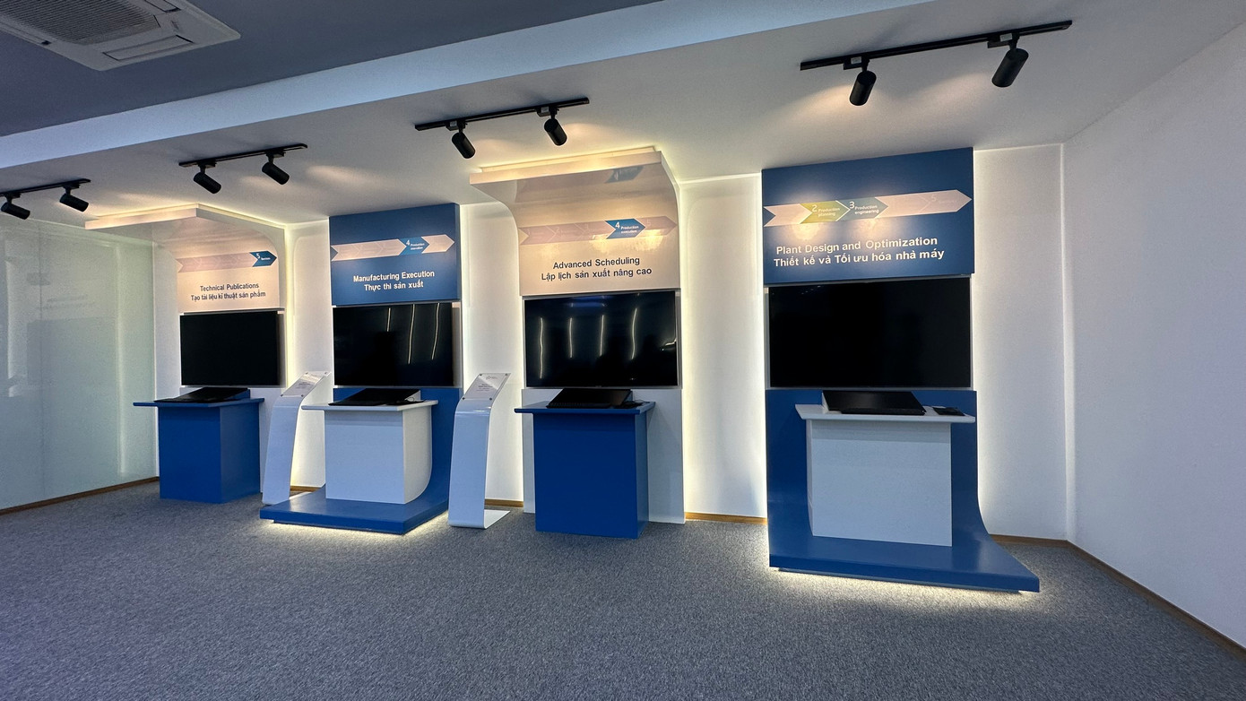 Một trong 8 lĩnh vực trọng tâm của NIC là nhà máy thông minh. (Ảnh: L.T).