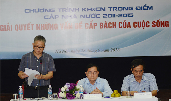 GLTT: Chương trình KHCN trọng điểm cấp Nhà nước 2011-2015: Giải quyết vấn đề cấp bách của cuộc sống ảnh 8