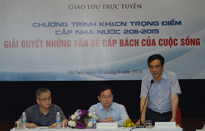 GLTT: Chương trình KHCN trọng điểm cấp Nhà nước 2011-2015: Giải quyết vấn đề cấp bách của cuộc sống ảnh 9