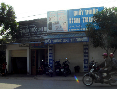 Hiệu thuốc gia đình được lấy tên con gái của Thưa.. Hiệu thuốc gia đình được lấy tên con gái của Thưa.