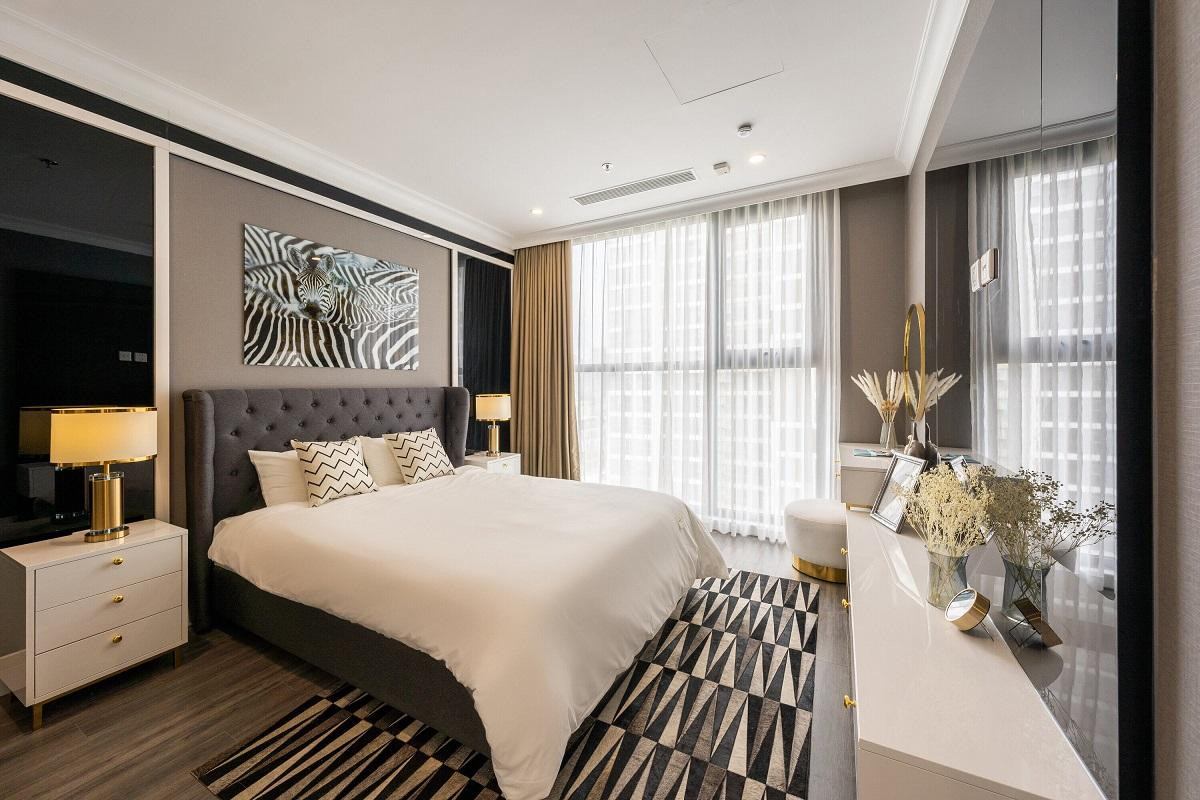 The Zenpark sở hữu tới 8 dòng căn hộ đa dạng diện tích, được bàn giao nội thất liền tường cao cấp theo tiêu chuẩn Vinhomes