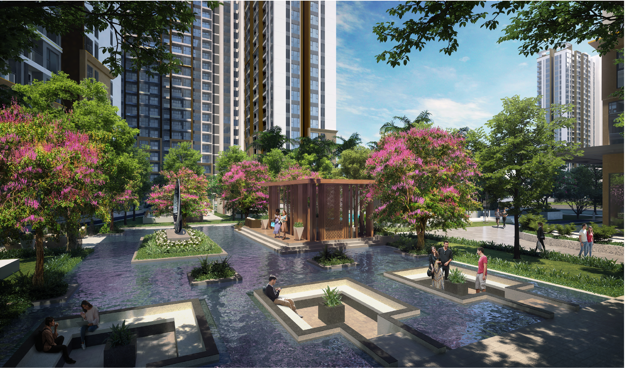 Không chỉ ấn tượng trong thiết kế căn hộ, cảnh quan tại Masteri Waterfront cũng được đặc biệt chú trọng. Lấy cảm hứng từ những bức tranh thuộc trường phái ấn tượng của danh hoạ Van Gogh, Belt Collins – Công ty Thiết kế và quy hoạch cảnh quan danh tiếng của Mỹ mang đến không gian sống tinh tế cùng 22 tiện ích đặc quyền cho các cư dân Masteri Waterfront. Không chỉ ấn tượng trong thiết kế căn hộ, cảnh quan tại Masteri Waterfront cũng được đặc biệt chú trọng. Lấy cảm hứng từ những bức tranh thuộc trường phái ấn tượng của danh hoạ Van Gogh, Belt Collins – Công ty Thiết kế và quy hoạch cảnh quan danh tiếng của Mỹ mang đến không gian sống tinh tế cùng 22 tiện ích đặc quyền cho các cư dân Masteri Waterfront.