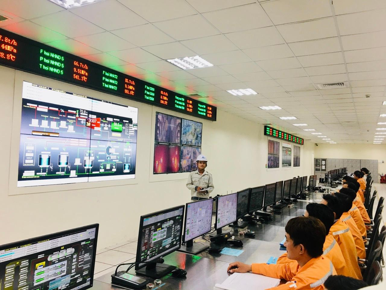 Trạm phát điện Thép Hòa Phát Dung Quất