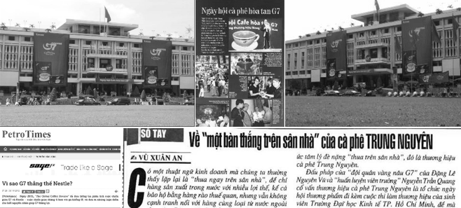 Ngày 23/11/2003đánh dấu chiến thắng “thần kỳ” của G7, một thương hiệu Việt, trước thương hiệu toàn cầu 100 năm tuổi