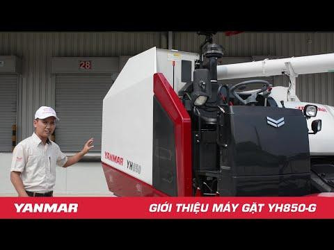 Video giới thiệu dòng máy gặt YH850-G (vòi xả, thùng chứa)
