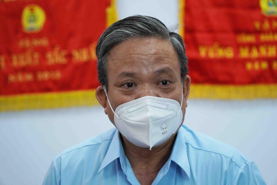 Ông Lê Văn Bảy đánh giá cao và cảm ơn sự hỗ trợ kịp thời của Masterise Group