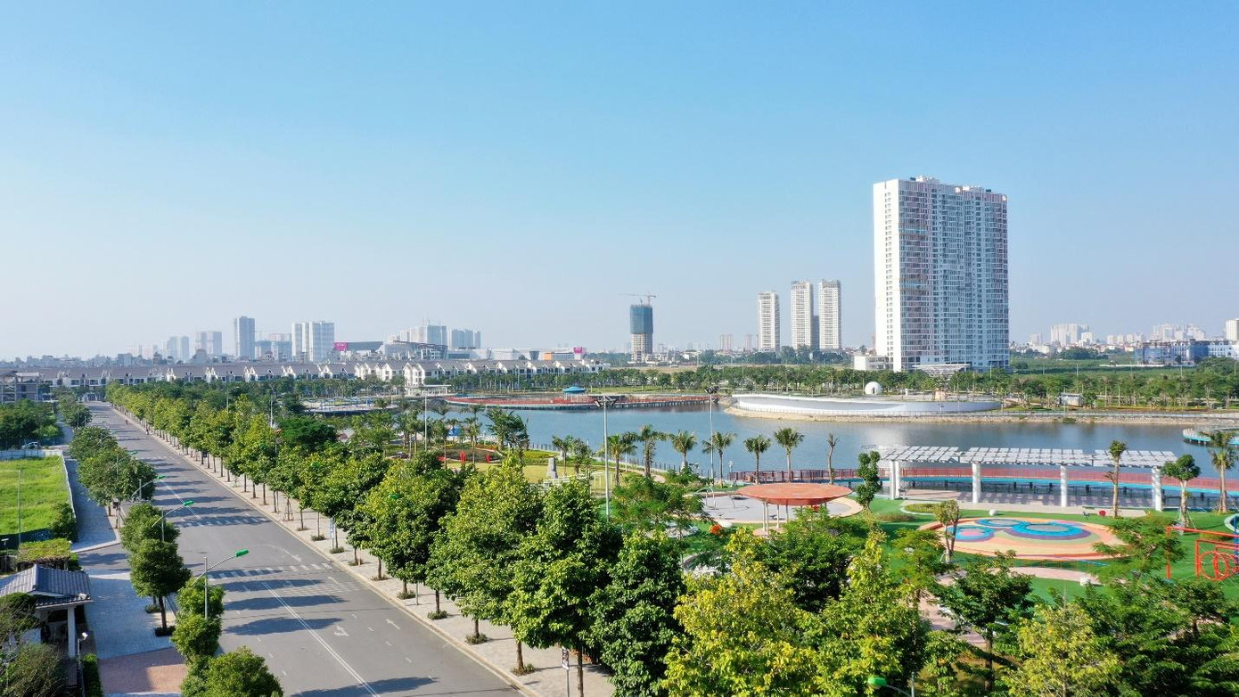 Anland Lakeview tọa lạc tại trung tâm của Khu đô thị Dương Nội
