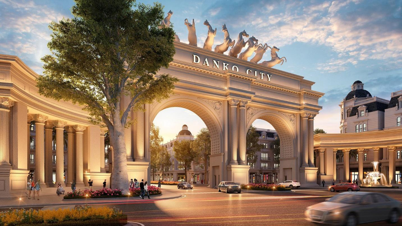 Danko City được xem là biểu tượng sống mới của thành phố Thái Nguyên