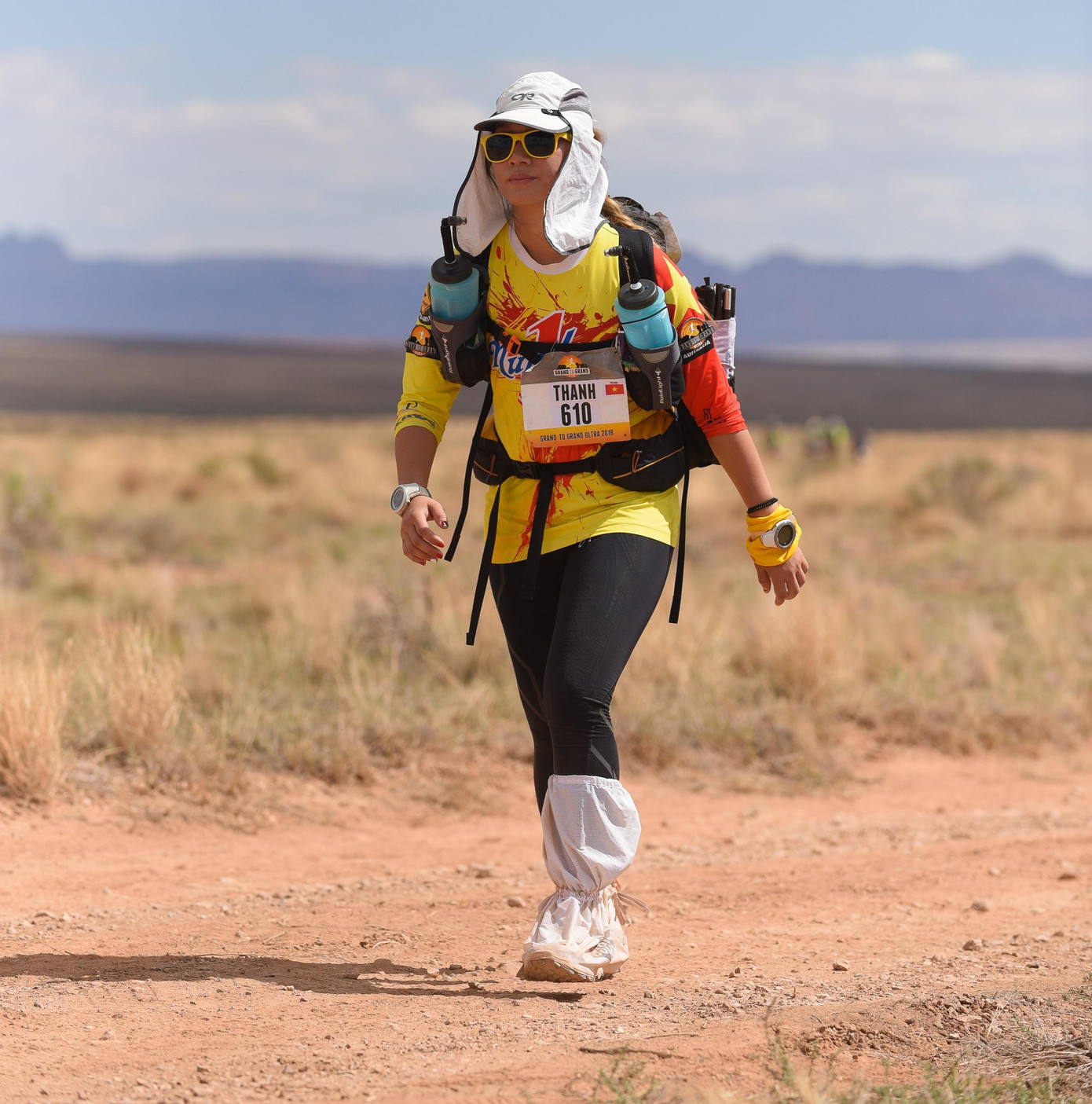 Thanh Vũ hay được mọi người gọi với cái tên “cô gái sa mạc” Thanh Vũ hay được mọi người gọi với cái tên “cô gái sa mạc”