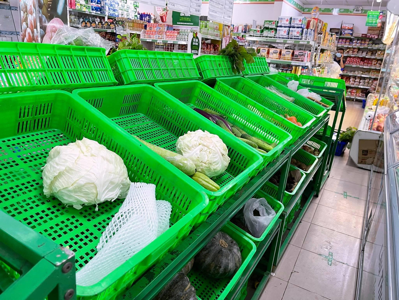 Đắng lòng khi vào đến nơi thì không còn nhiều hàng để lựa chọn