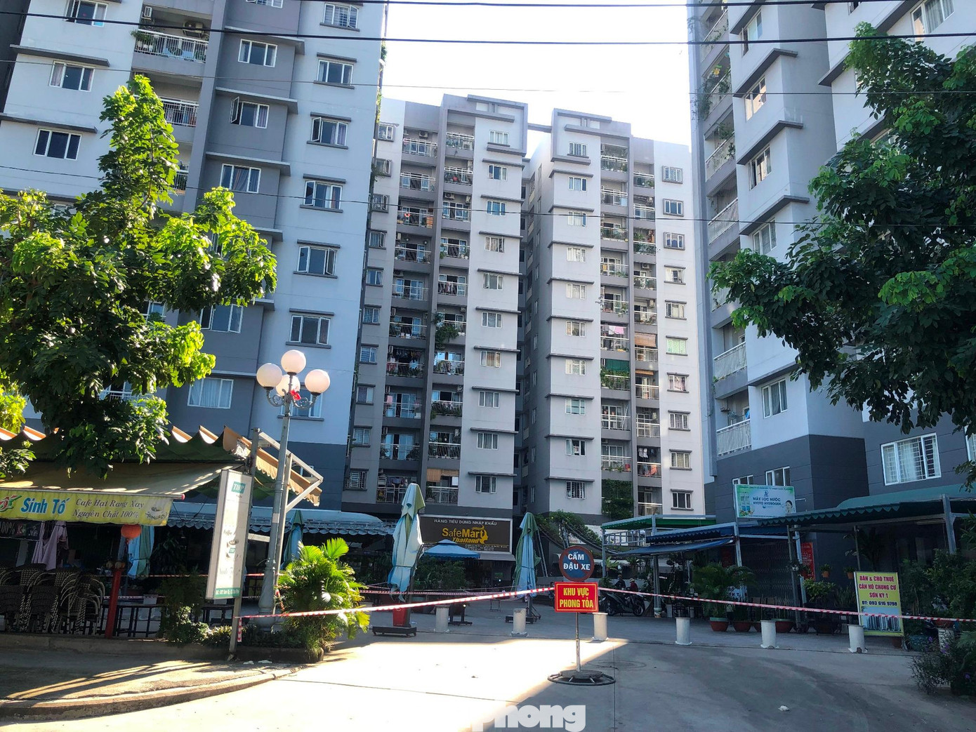 Lô C Chung cư Sơn Kỳ 1 (P.Sơn Kỳ, Q.Tân Phú) phong tỏa vì có ca mắc COVID-19 liên quan ổ dịch Hội thánh truyền giáo Phục Hưng