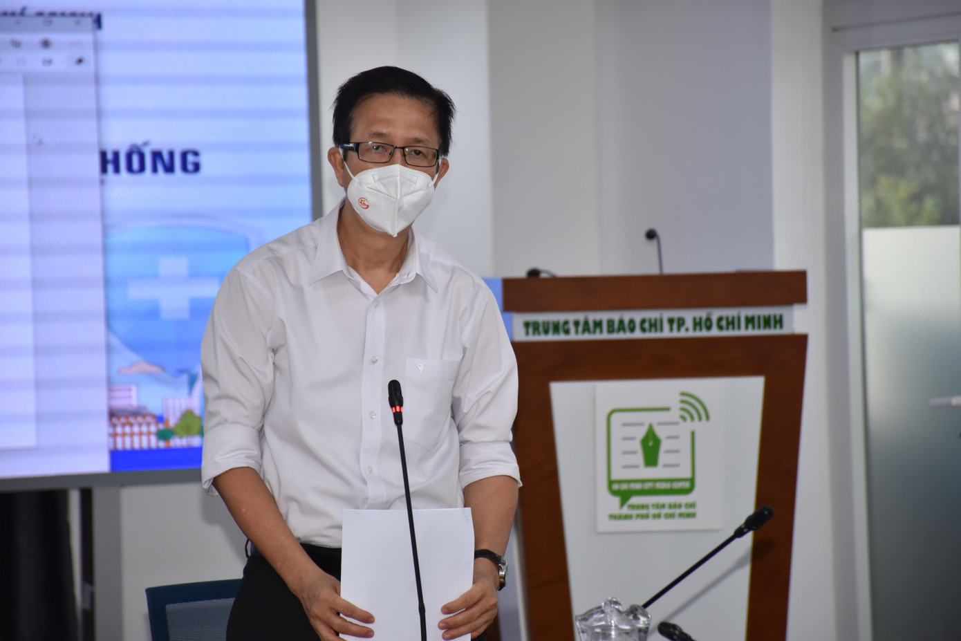 Ông Phạm Đức Hải - Phó trưởng ban chỉ đạo phòng, chống COVID-19 TPHCM