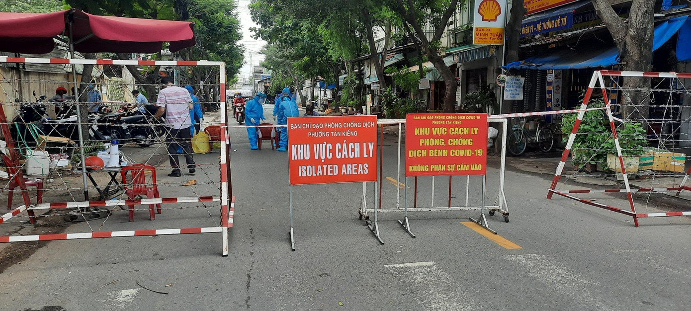 TPHCM có hơn 470 điểm phong tỏa, cách ly do liên quan đến COVID-19 (ảnh: HCDC) TPHCM có hơn 470 điểm phong tỏa, cách ly do liên quan đến COVID-19 (ảnh: HCDC)
