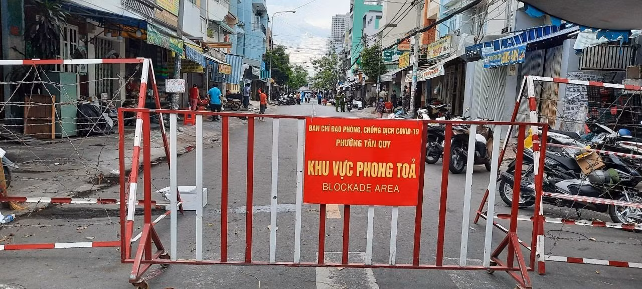 TPHCM có hơn 470 điểm phong tỏa do liên quan COVID-19 (ảnh: HCDC)