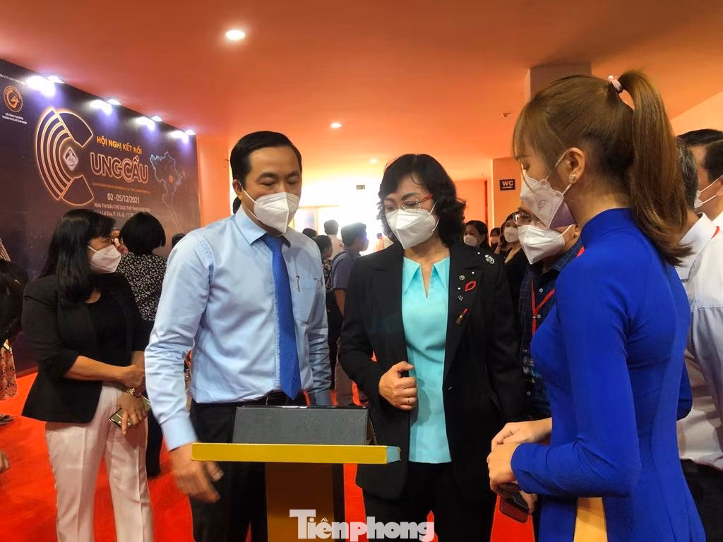 Bà Phan Thị Thắng - Phó Chủ tịch UBND TP kỳ vọng hội nghị sẽ kết nối, hỗ trợ doanh nghiệp mở rộng thị trường trong nước.