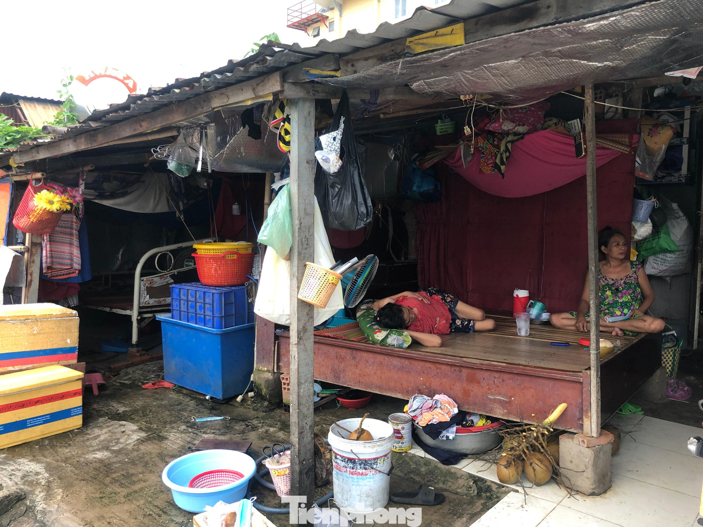 Những con người khốn khó, thất nghiệp, bệnh tật "mắc kẹt" giữa Sài Gòn, và không biết những ngày tới sẽ lấy gì để ăn khi không có việc làm.