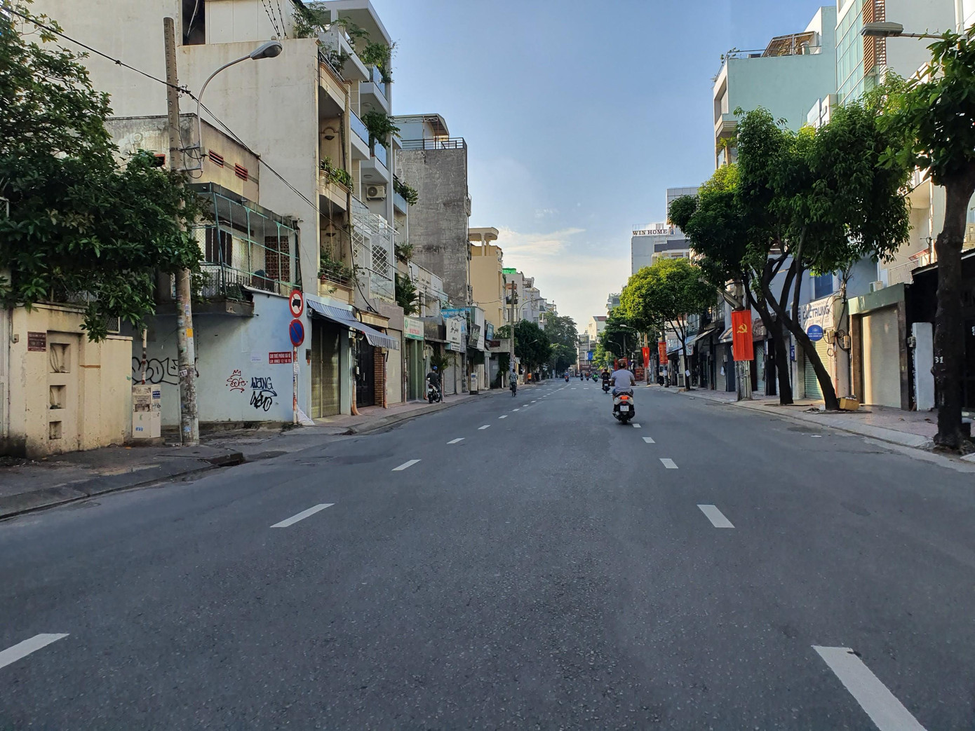 Đường Hồ Văn Huê thường xuyên kẹt xe, nay đã không còn