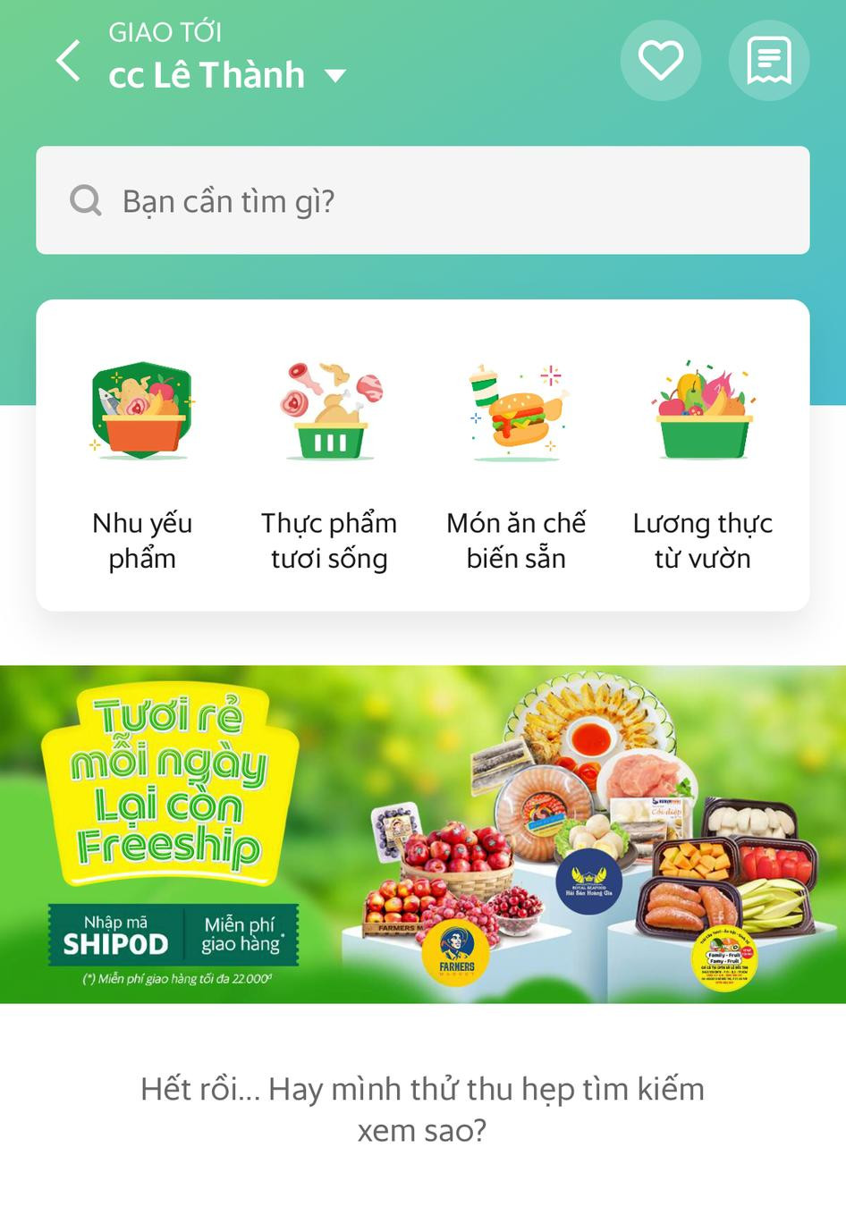 Khu vực quận Bình Tân, hầu hết đều khó nhờ lực lượng shipper đi chợ hộ và giao hàng