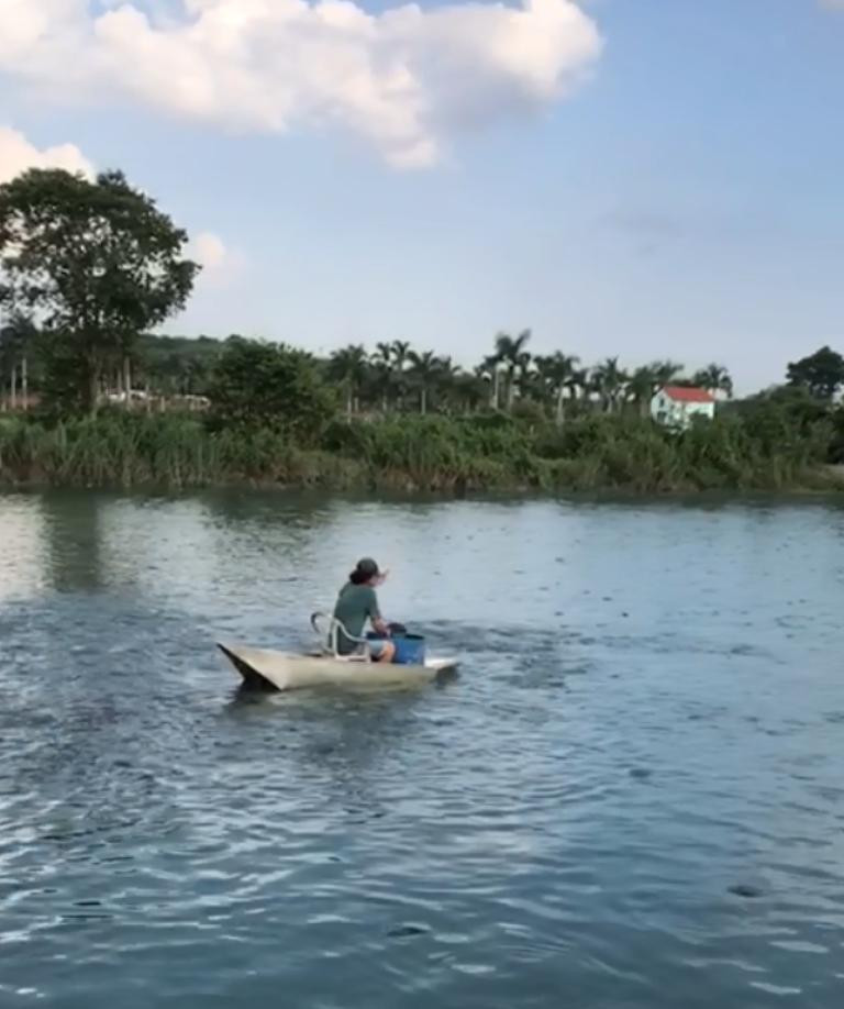 Dù cá đã đến lúc thu hoạch nhưng không có người mua, mỗi ngày đều phải tốn thêm tiền thức ăn khiến nông dân rất lo lắng. Dù cá đã đến lúc thu hoạch nhưng không có người mua, mỗi ngày đều phải tốn thêm tiền thức ăn khiến nông dân rất lo lắng.