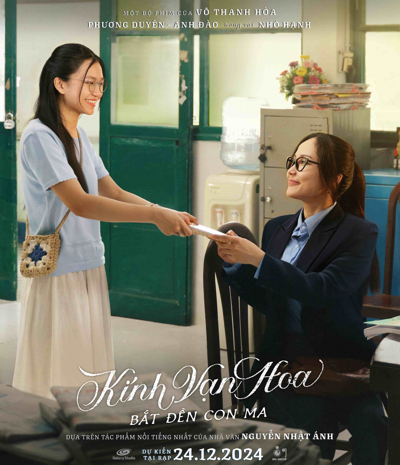 Bộ ba nhân vật chính của Kính vạn hoa trong phiên bản hai thế hệ.