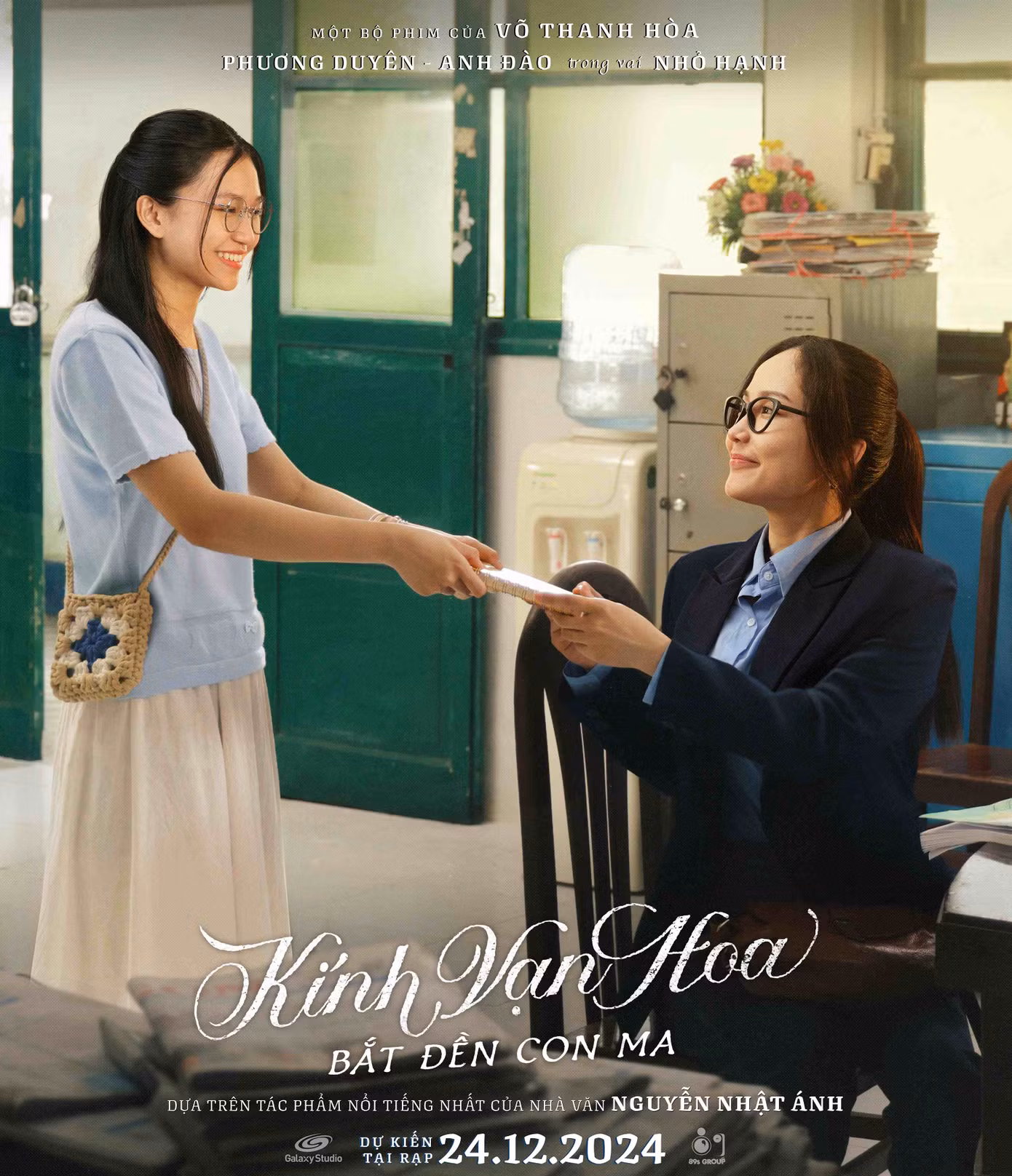 Bộ ba nhân vật chính của Kính vạn hoa trong phiên bản hai thế hệ.