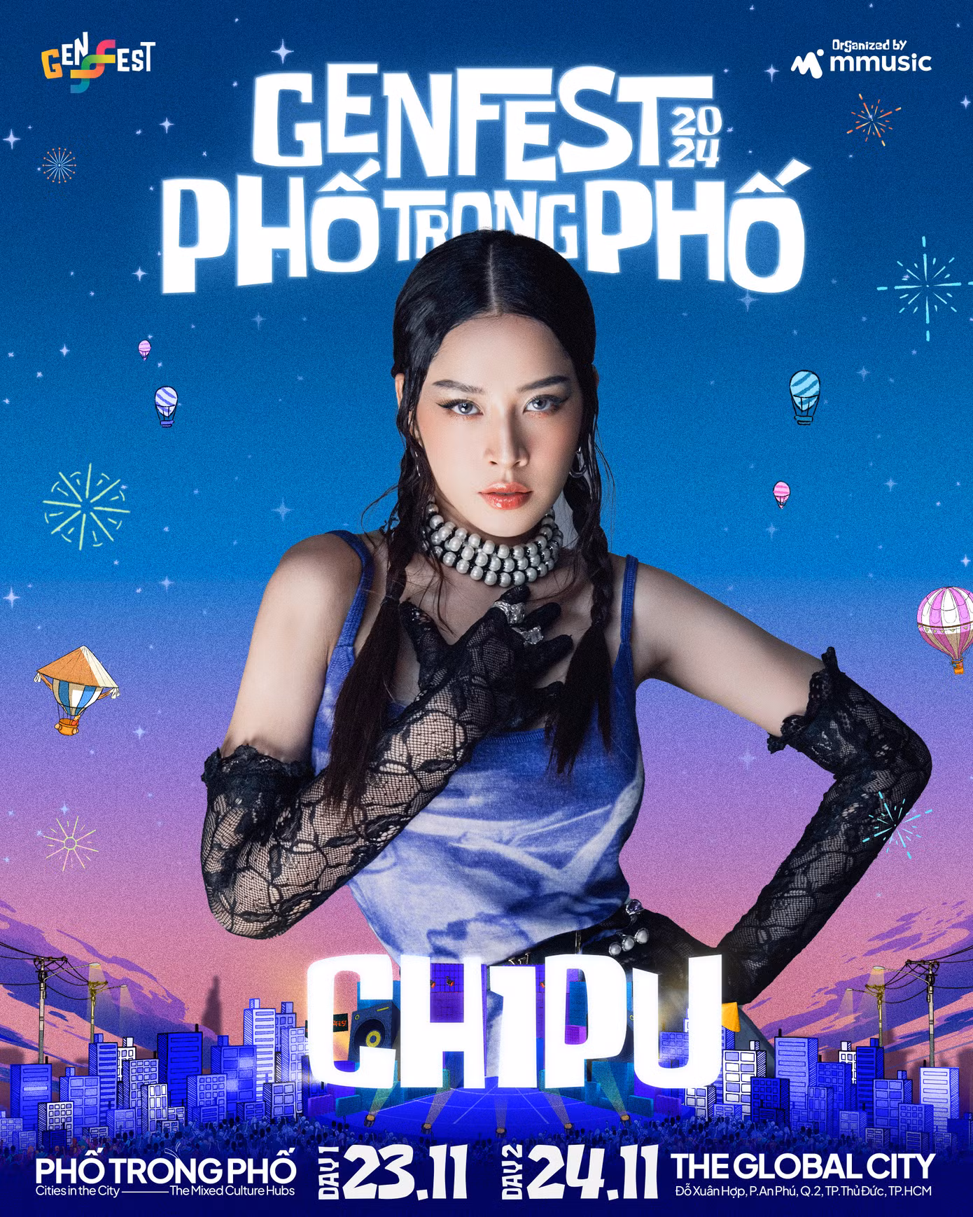 Chipu là ẩn số của lễ hội âm nhạc cuối năm này.