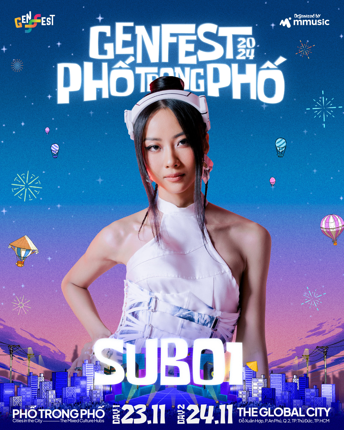 Suboi được nhiều khán giả mong chờ tại GENfest 2024. Suboi được nhiều khán giả mong chờ tại GENfest 2024.