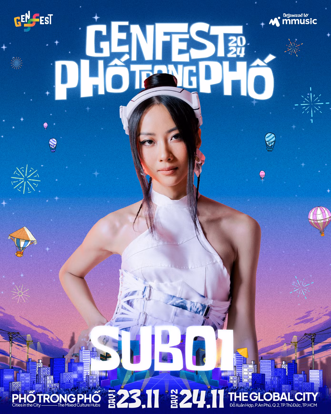 Suboi được nhiều khán giả mong chờ tại GENfest 2024.