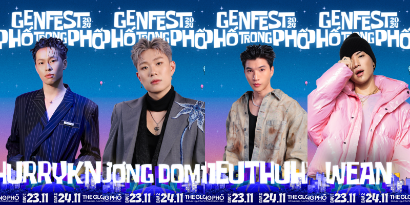 Loạt 'mỹ nam' của Anh trai say hi xác nhận "đổ bộ" GENfest 2024. Loạt 'mỹ nam' của Anh trai say hi xác nhận "đổ bộ" GENfest 2024.