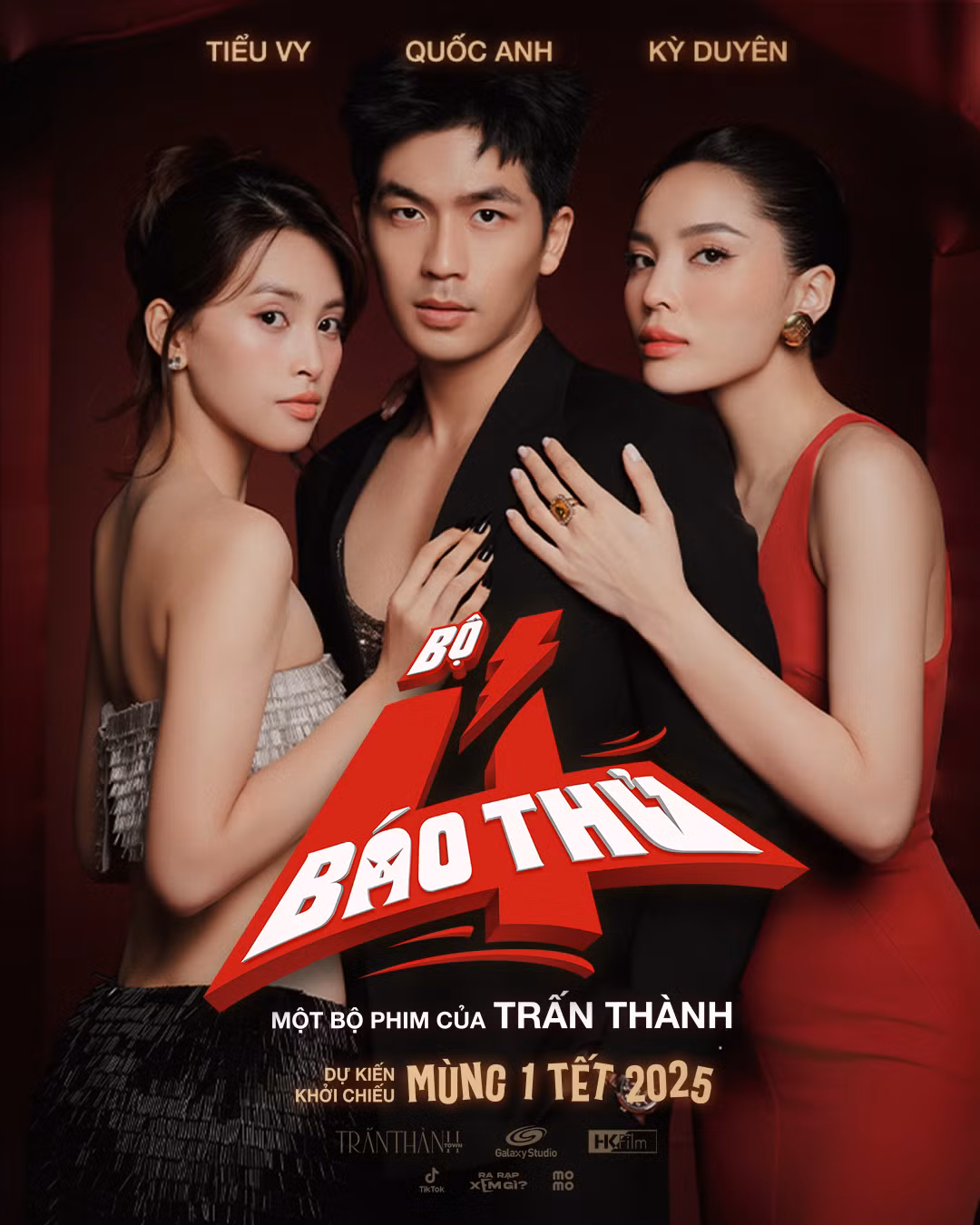 Kỳ Duyên và Tiểu Vy vướng vào mối tình tay ba với Quốc Anh trong phim mới?
