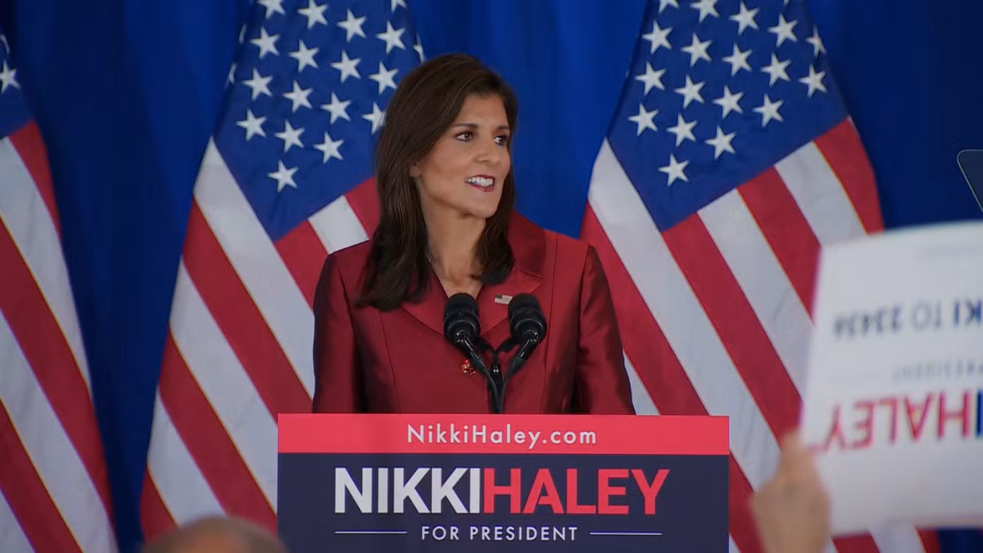Cựu Thống đốc bang Nam Carolina, bà Nikki Haley. Ảnh: CNN. Cựu Thống đốc bang Nam Carolina, bà Nikki Haley. Ảnh: CNN.