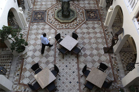 Nơi đây đã từng tổ chức những bữa tiệc lớn ngoài trời