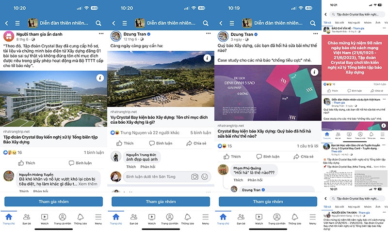 Báo Xây dựng đề nghị các cơ quan chức năng xử lý tổ chức, cá nhân đã phát tán đăng tải bài viết trang website https://nhatrangtrip.net (Ảnh chụp màn hình Facebook). Báo Xây dựng đề nghị các cơ quan chức năng xử lý tổ chức, cá nhân đã phát tán đăng tải bài viết trang website https://nhatrangtrip.net (Ảnh chụp màn hình Facebook).