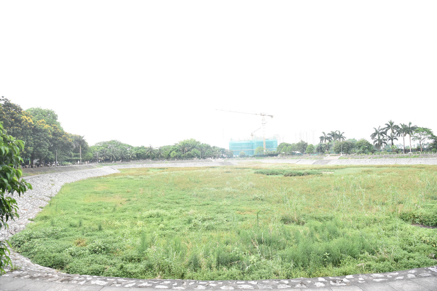 Năm 2014, hồ điều hòa Trung Văn (quận Nam Từ Liêm, Hà Nội) được cải tạo nạo vét, xây kè, trồng cây xanh, lắp đặt hệ thống chiếu sáng, làm đường đi dạo, xây dựng hệ thống cống... để phục vụ người dân. Nhưng đến nay, hồ điều hòa Trung Văn đang đứng trước nguy cơ biến thành... hồ 'chết' do ảnh hưởng của đợt nắng nóng kéo, lượng mưa ít và không có nguồn cấp nước vào hồ..