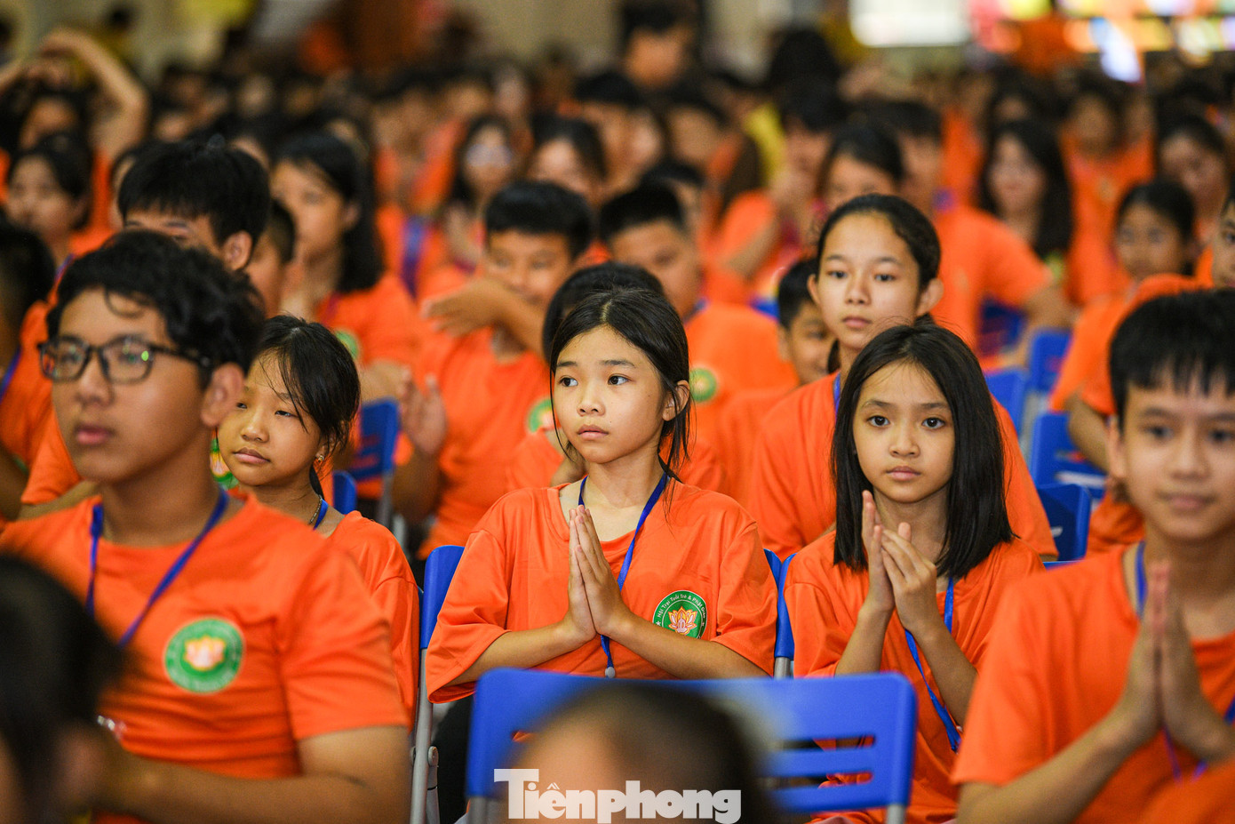 "Qua hội trại này, các bạn trẻ được tiếp thu và hãy làm cho tinh thần ấy, hào khí ấy được lan tỏa. Từ đó, các bạn trẻ có những việc làm thiết thực, hiệu quả góp phần tích cực đem ánh sáng từ bi của Đức Phật xây dựng một đất nước Việt Nam giàu mạnh và hùng cường", Hòa thượng Thích Thanh Điện phát biểu. "Qua hội trại này, các bạn trẻ được tiếp thu và hãy làm cho tinh thần ấy, hào khí ấy được lan tỏa. Từ đó, các bạn trẻ có những việc làm thiết thực, hiệu quả góp phần tích cực đem ánh sáng từ bi của Đức Phật xây dựng một đất nước Việt Nam giàu mạnh và hùng cường", Hòa thượng Thích Thanh Điện phát biểu.