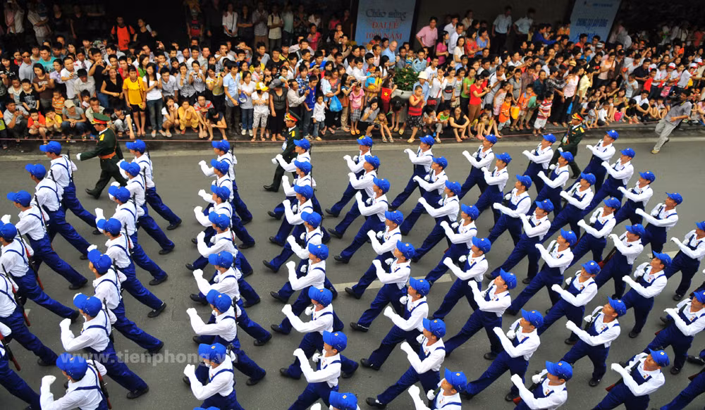 Toàn cảnh lễ diễu binh diễu hành ảnh 17