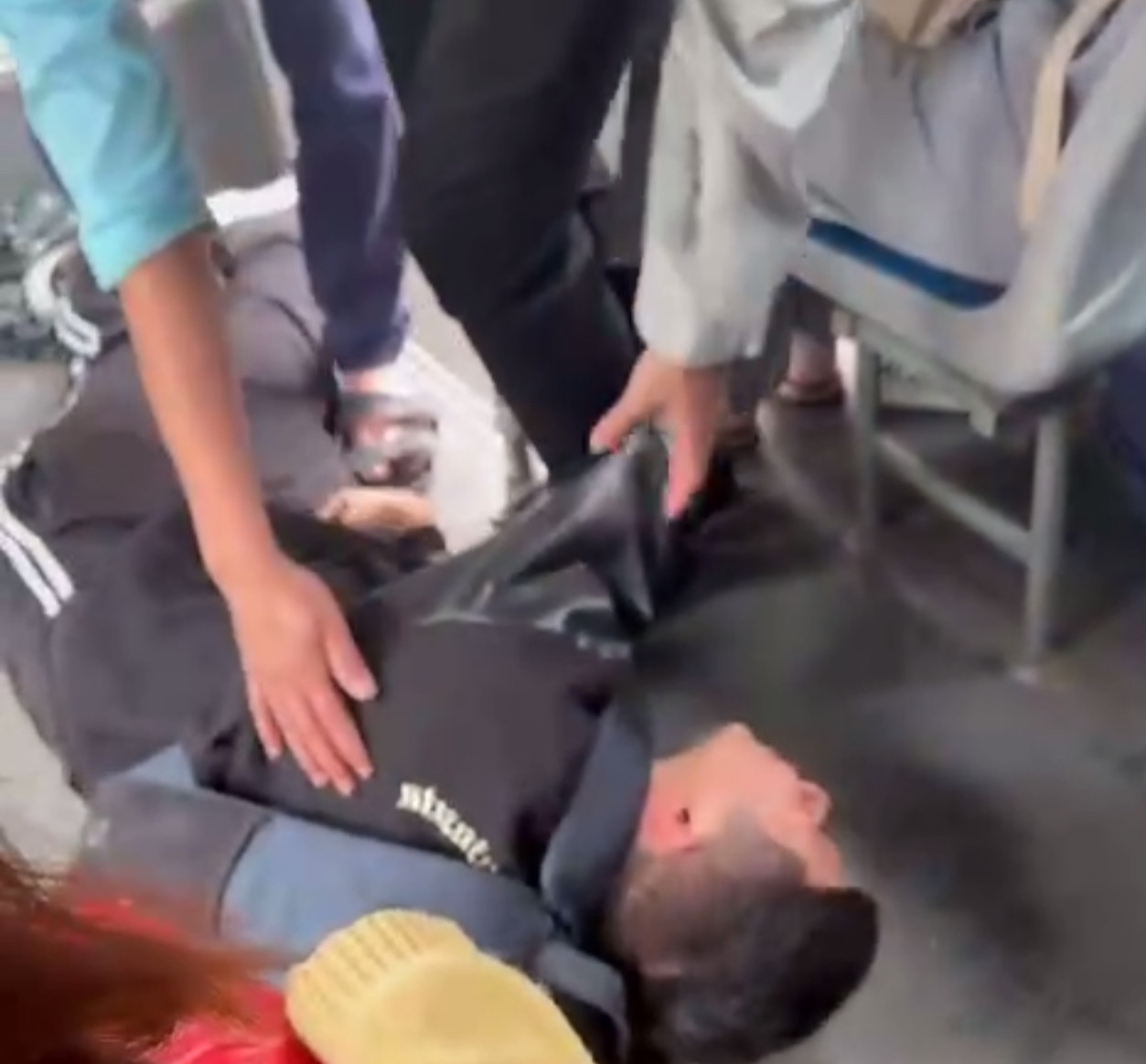 Ảnh hiện trường vụ việc.