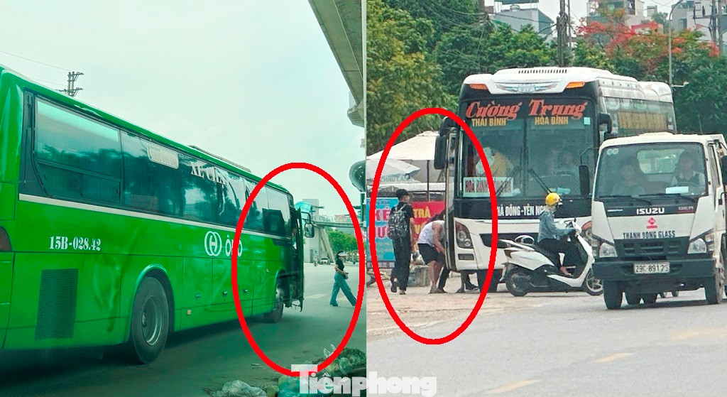 Ghi nhận trong tuần qua, có các xe với BKS đã dừng đỗ, đón trả khách trên đường Xa La - QL6 (quận Hà Đông): 15B-02842, 18F-00510, 17H-02004, 98F-00594, 17F-00410F, 98F-00591, 18B-01161, 15B-03691, 15B-03842, 34B-01924…