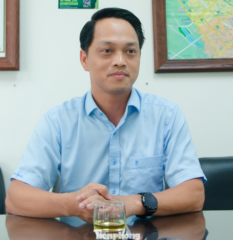 Ông Nguyễn Bá Sơn - Phó Trưởng Ban Quản lý đường sắt đô thị thành phố Hà Nội trong buổi trao đổi thông tin với PV Tiền Phong. Ảnh: Xuân Hưng. Ông Nguyễn Bá Sơn - Phó Trưởng Ban Quản lý đường sắt đô thị thành phố Hà Nội trong buổi trao đổi thông tin với PV Tiền Phong. Ảnh: Xuân Hưng.