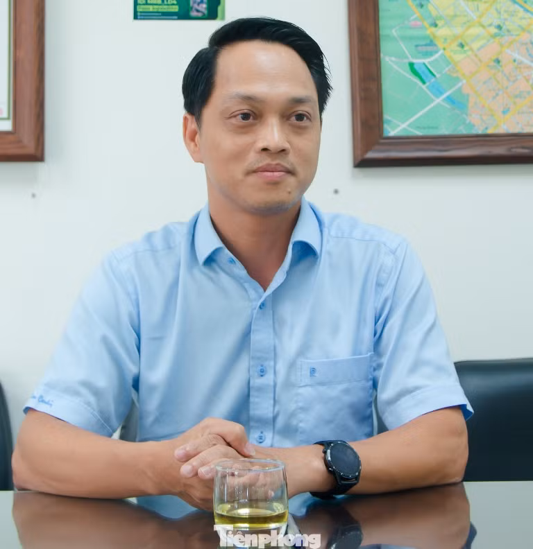 Ông Nguyễn Bá Sơn - Phó Trưởng Ban Quản lý đường sắt đô thị thành phố Hà Nội trong buổi trao đổi thông tin với PV Tiền Phong. Ảnh: Xuân Hưng. Ông Nguyễn Bá Sơn - Phó Trưởng Ban Quản lý đường sắt đô thị thành phố Hà Nội trong buổi trao đổi thông tin với PV Tiền Phong. Ảnh: Xuân Hưng.
