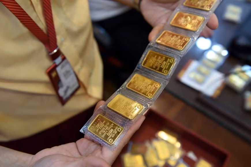 Giá vàng miếng SJC liên tục lập kỷ lục mới.