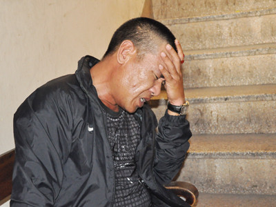 Đối tượng Thanh tại cơ quan điều tra. Đối tượng Thanh tại cơ quan điều tra