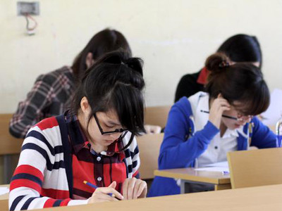 Các thí sinh cho biết đề thi khá hay