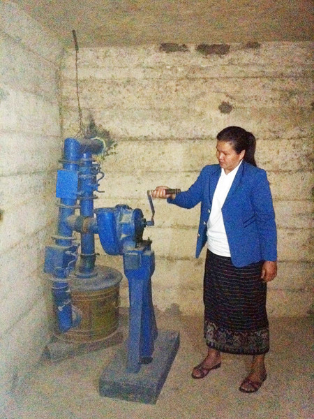 Máy lọc oxy trong phòng trú ẩn khẩn cấp ảnh: Kim ANh